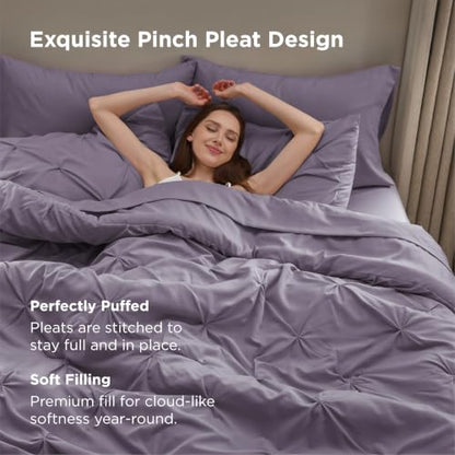 7pc Queen Comforter Set & Sheet Set