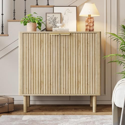 Sideboard Buffet Cabinet with Storage 31.5" (2 Count)
