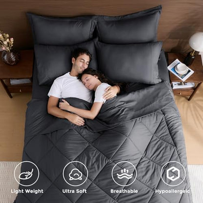 7 Piece California King Comforter Set