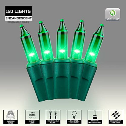 150LIGHTS Green Extra (150 Count)