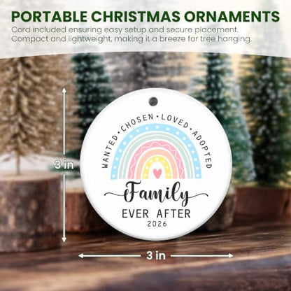 Family Christmas Ornaments Gifts for Men Women