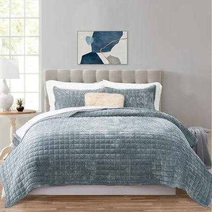 Velvet Quilt Set