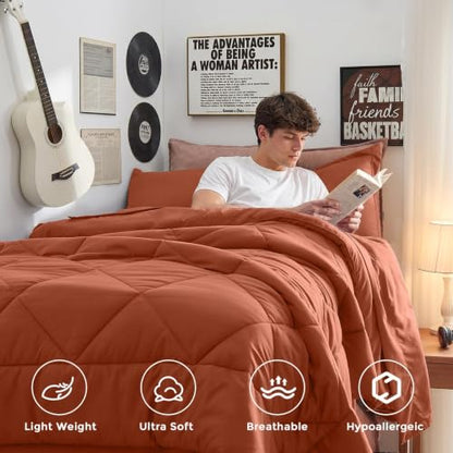 5 Piece Twin XL Comforter Set