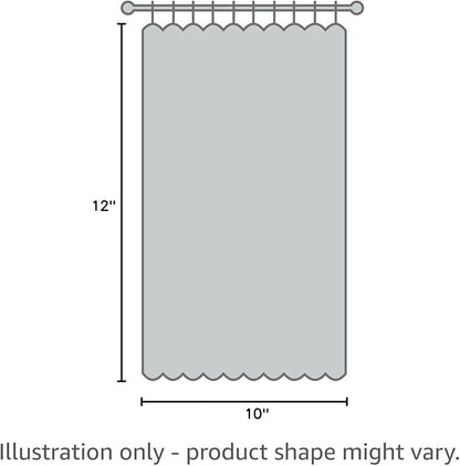FMFUNCTEX Linen Semi Sheer Grey Curtains for Bedroom Living Room, Gray Curtain Panels 72 Inches Length Sheer Linen Textured Window Drapes Farmhouse Light Filtering 2 Panels Rod Pocket