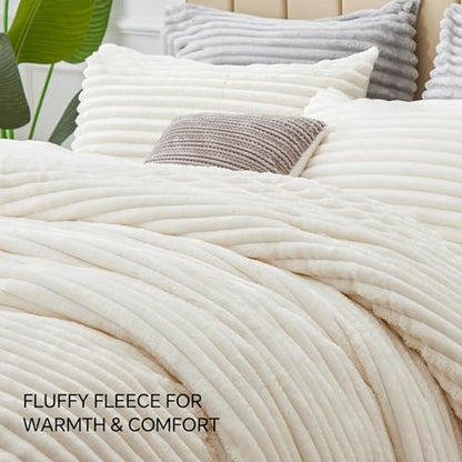 Fleece California King Comforter Set
