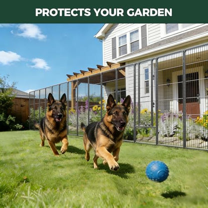 No Dig Garden Fence