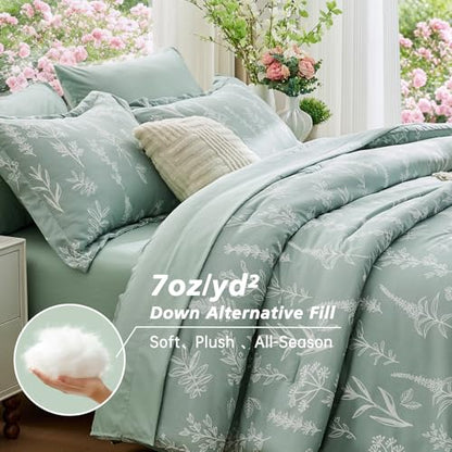 Sage Green TwinXL Comforter Set