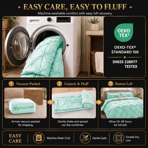 Full Size Comforter Sets Mint Green
