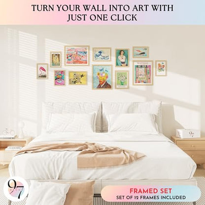 Eclectic Maximalist Wall Art (16 Count)