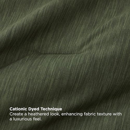 King Size Comforter Set Dark Green