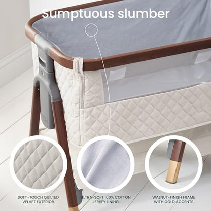 CoZee® Luxe Bedside Bassinet & Sleeper