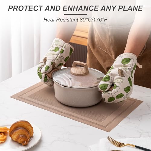 Placemats Set of 6 Washable Indoor (6 Count)