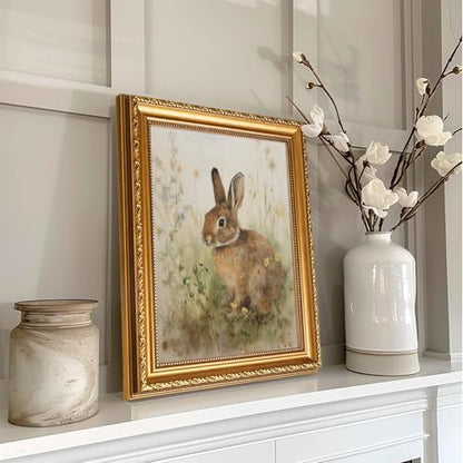 Vintage Gold Framed Wall Art for Home Decor