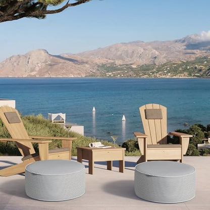 Inflatable Ottoman Stool D21 xH9 for Outdoor