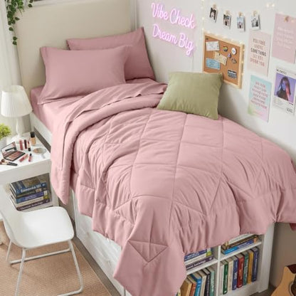 5 Piece Twin Comforter Set