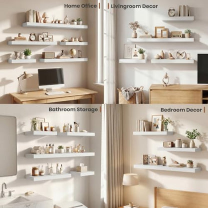 Deep Floating Shelves 40x12” Set of 2 (2 Count)