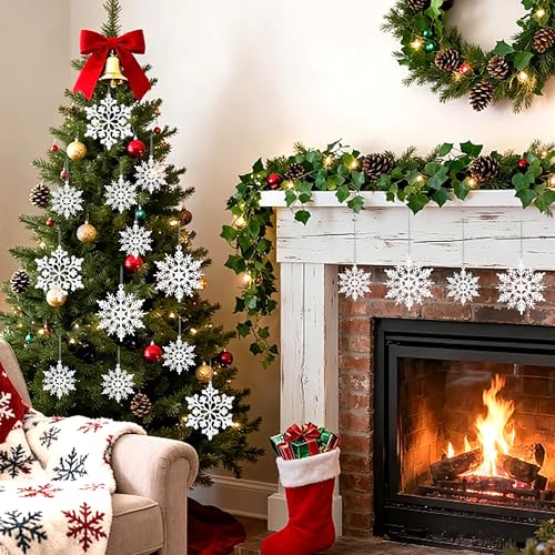 60pcs Snowflakes (60 Count)