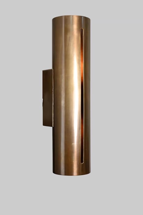 Handmade Mid Century Modern Brass Wall Sconce