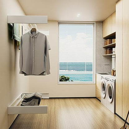 Wall Mounted Drying Rack 40"