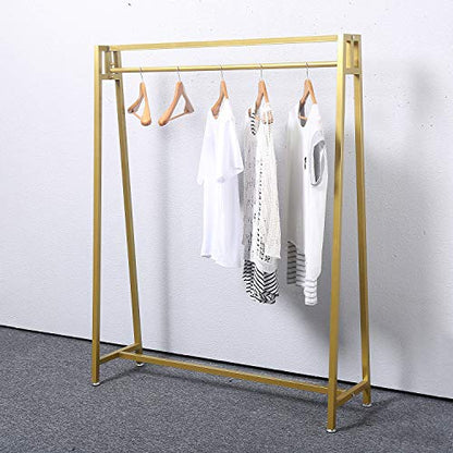 Moden Metal Clothes Rack with Clothing Hanging Rack Organizer for Laundry Drying Rack Display Racks Garment Racks