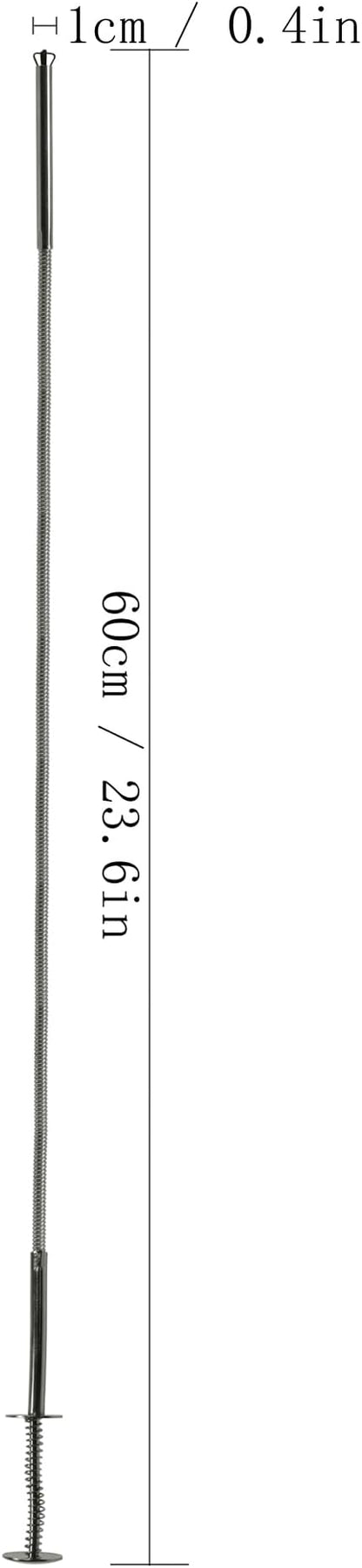 Claw Grabber Pickup Tool,Grabber Tool 4-Claw Picker, Bendable Hose Reacher Pickup,Claw Type Pickup,Flexible Long Handy Reaching Assist Tool for Kitchen/Bathroom/Litter Pick/Home Sink/Drain