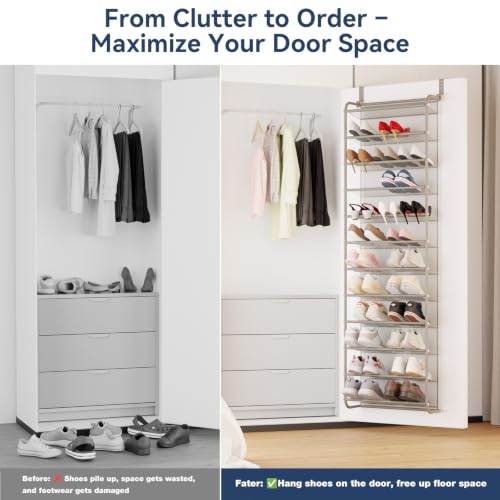 36 Pair Over the Door Shoe Rack