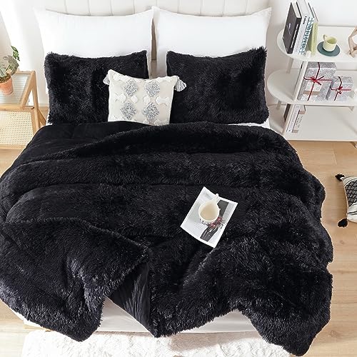 Fluffy Twin Comforter Set