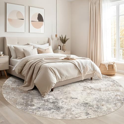 8ft Round Area Rug Living Room Rugs