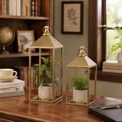 Decorative Candle Lanterns Indoor (2 Count)