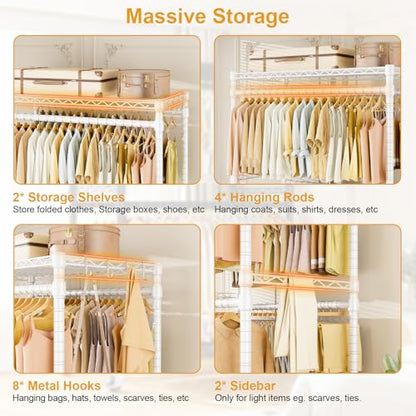 Rolling Clothes Rack