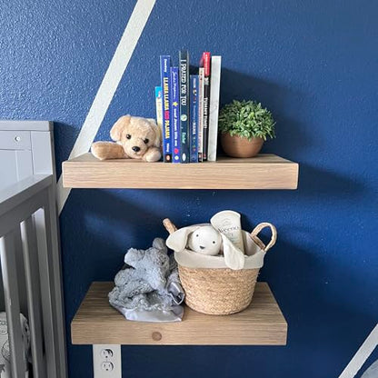 18 inch Wooden Floating Shelves for Wall