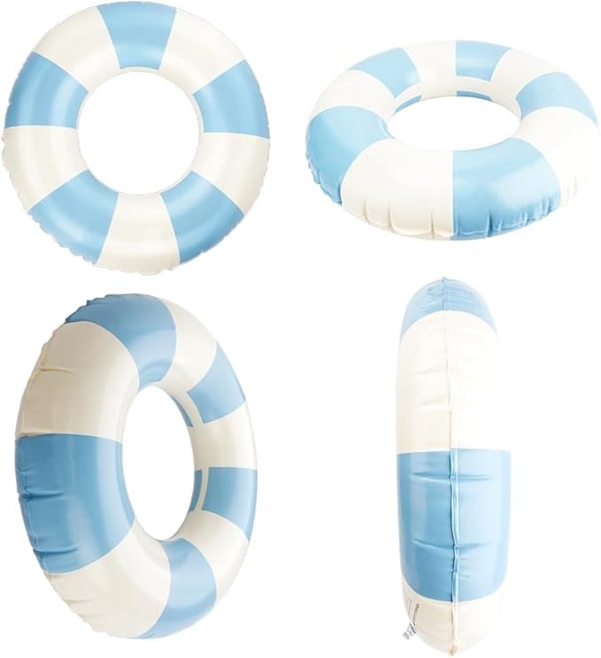 2 PCS Inflatable Pool Floats for Swimming Pool Party Lake Beach Adults - Floaties Pool Tubes Swim Rings Tubes Floaties for Beach Pool Party Decorations