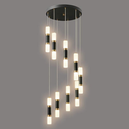 9-Light Chandelier LED 54W Dimmable Chandeliers