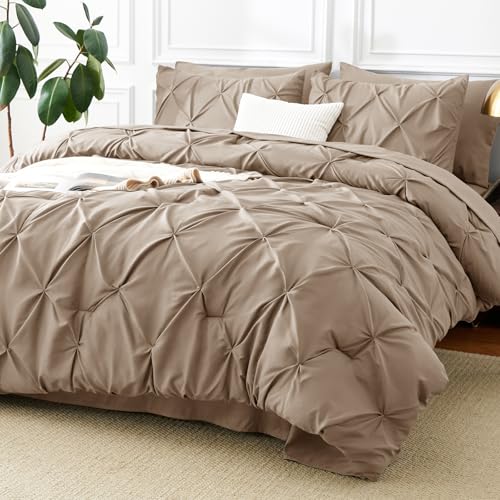 Queen Comforter Set Khaki