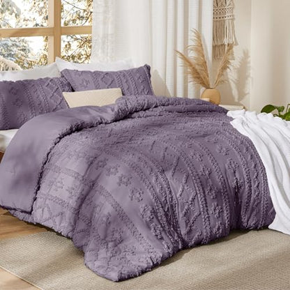 Tufted Boho Comforter Set King Size