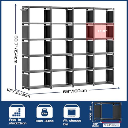 20 Cube Book Shelf (20 Count)