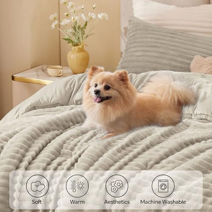 Fleece King Comforter Set