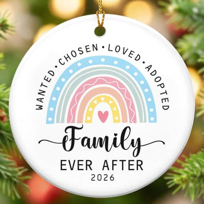 Family Christmas Ornaments Gifts for Men Women