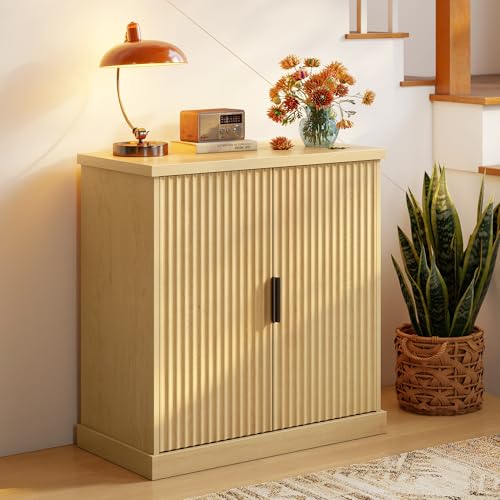 Contemporary Buffet Cabinet with Adjustable Shelves