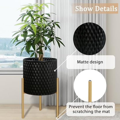 Plants Pots with Stand (2 Count)