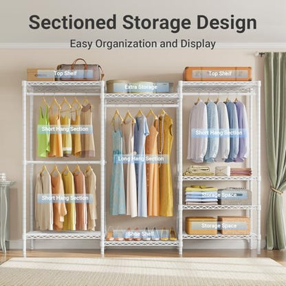 V5 Plus Heavy Duty Clothes Rack