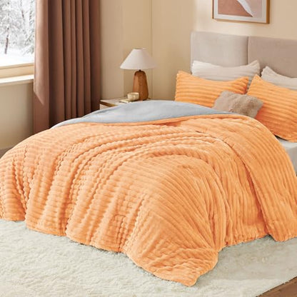 Fleece Queen Comforter Set