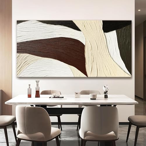 Multicolor Wall Art Large Abstract Wall Art Geometric Line Block Canvas Art Wall Decor Painting Artwork Canvas Simple Picture Decorations For Living Room Bedroom Office Home Artwork 29"X 58"