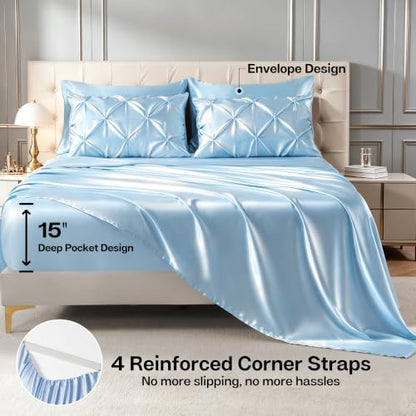 Satin Full Size Comforter Set