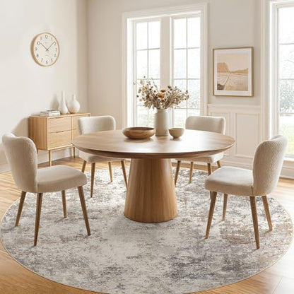 8ft Round Area Rug Living Room Rugs