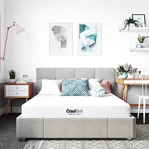 Classic Brands Cool Gel Gel Memory Foam 6-Inch Mattress | CertiPUR-US Certified | Bed-in-a-Box, Full