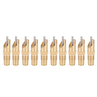 Dioche 1/4 Npt Th10Pcs Automatic Fox Drinker Nipple Waterer - SpillFree Watering System for Rabbits, Chickens, Ducks, and More - Easy to & Durable Material