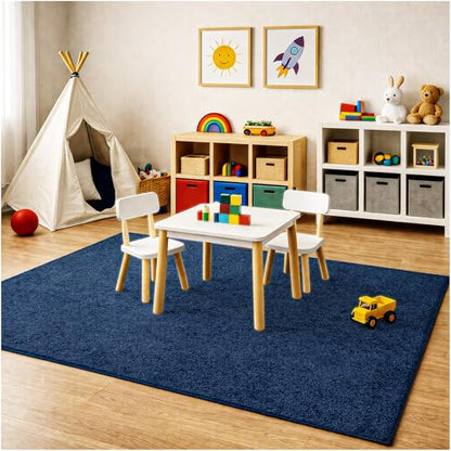 Soft & Colorful 3' Round Kids Classroom Area Rug