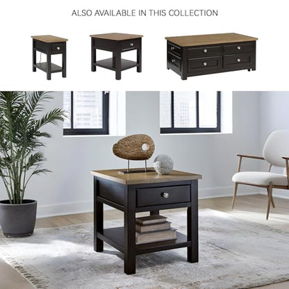 Drazmine Casual End Table with 1 Lower Shelf