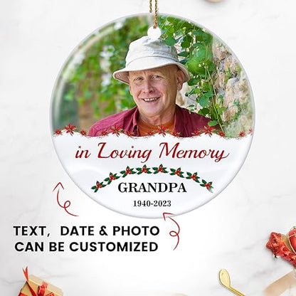 Personalized Memorial Christmas Ornaments 2026